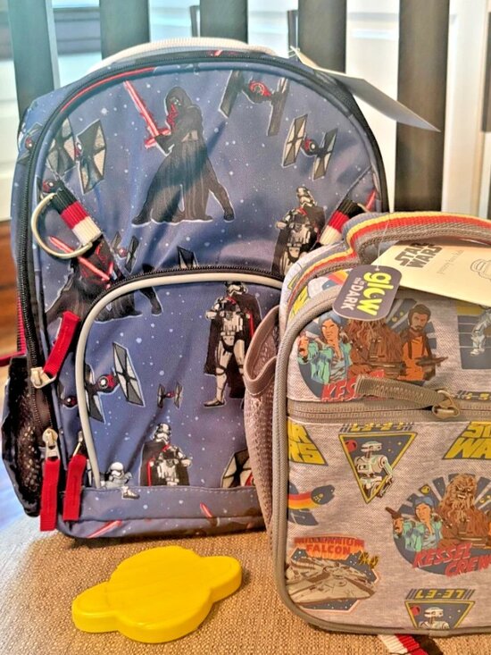 Pottery Barn Other - NWT Star Wars Pottery Barn Kids Small BACKPACK + LUNCHBOX + ICE BAG Kylo Ren
